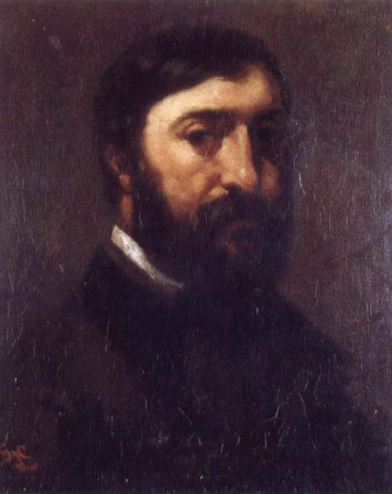 Gustave Courbet Portrait of Adolphe Marlet Sweden oil painting art